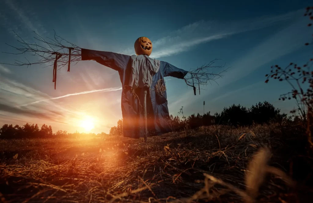 Epouvantail d'Halloween