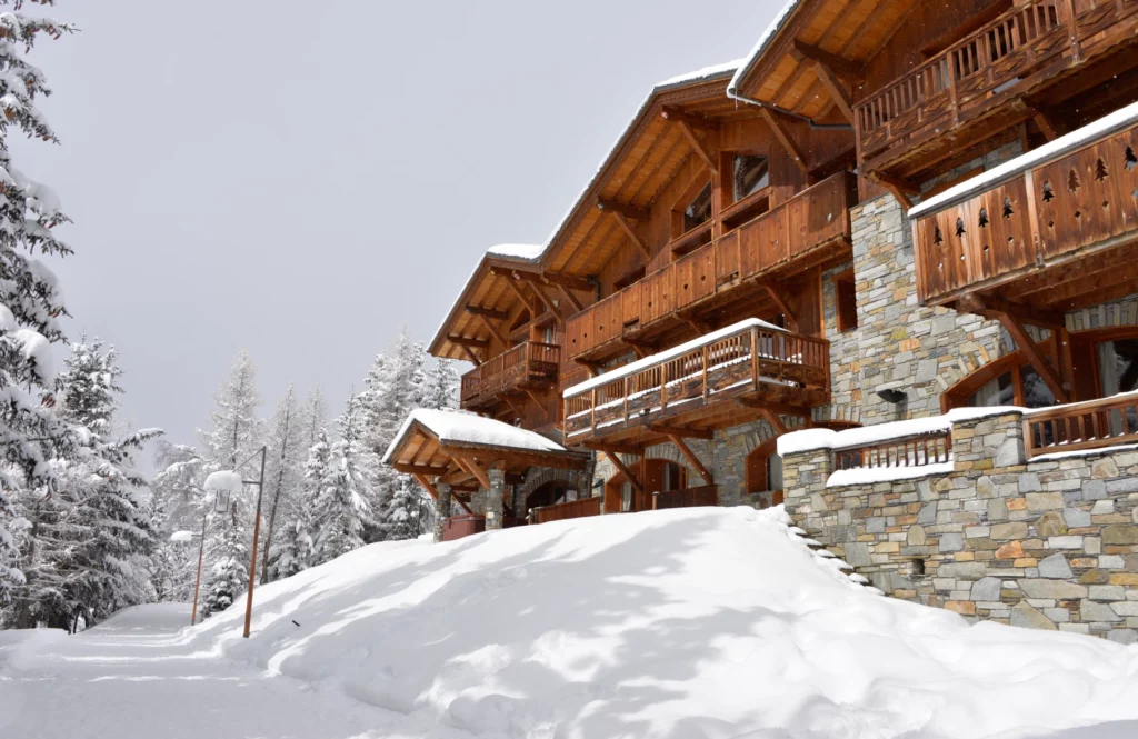 Chalet à la montagne pour des vacances au ski responsables