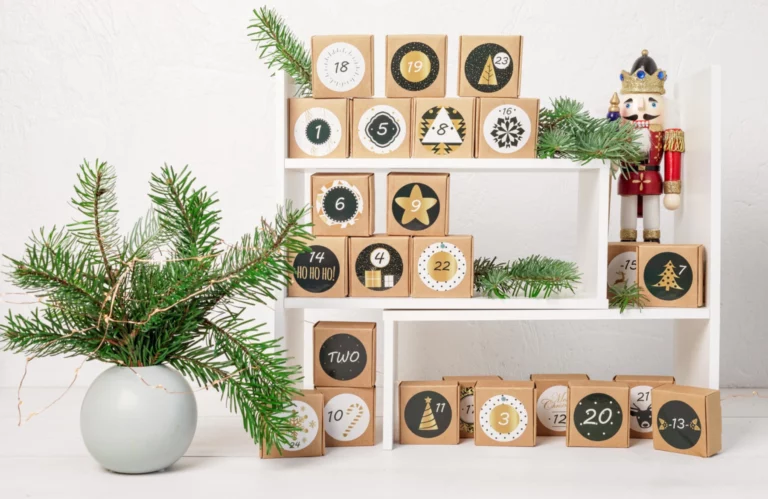 Calendrier de l'Avent pour un Noël au bureau