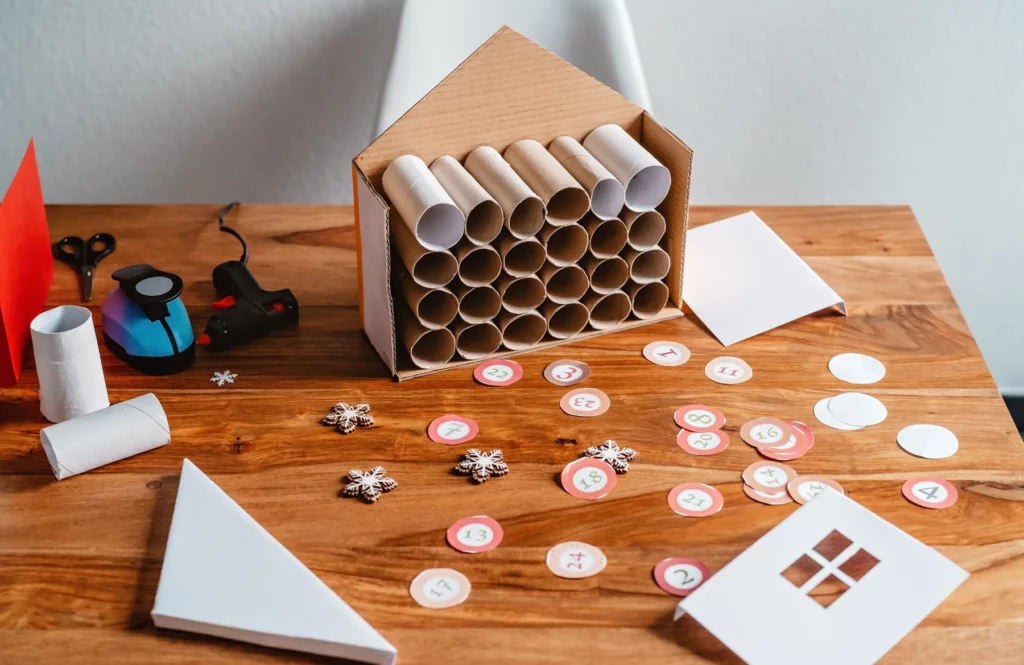 Etape 1 du DIY Calendrier de l'Avent