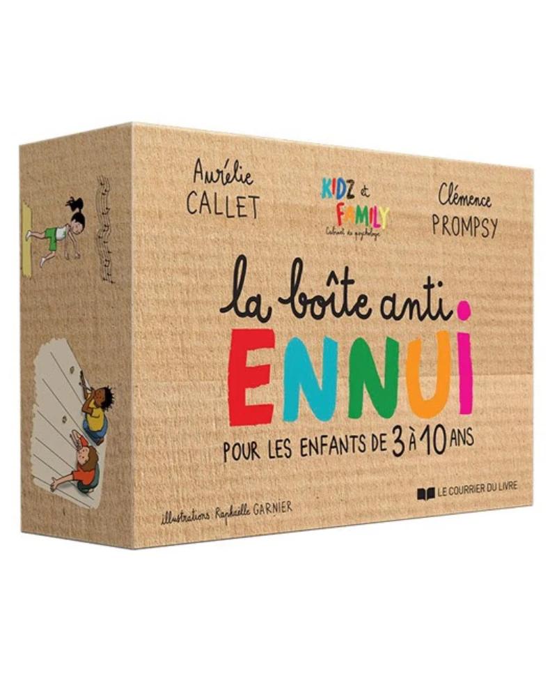 Boîte anti ennui pour les enfants de 3 à 10 ans