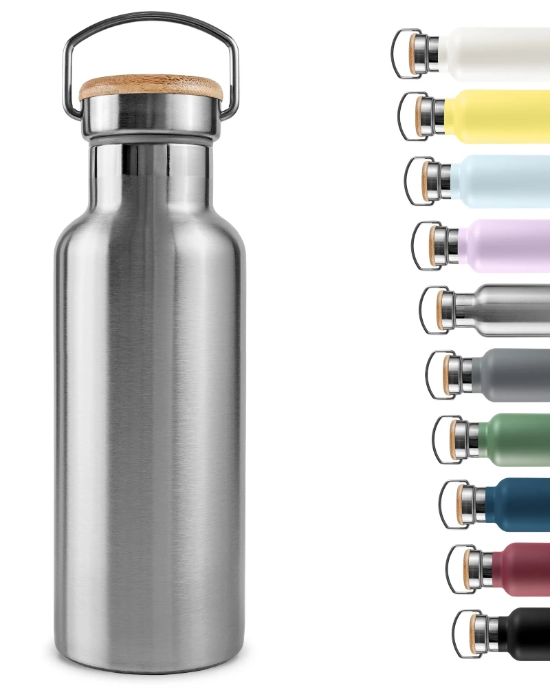 Gourde isotherme et ses différentes couleurs