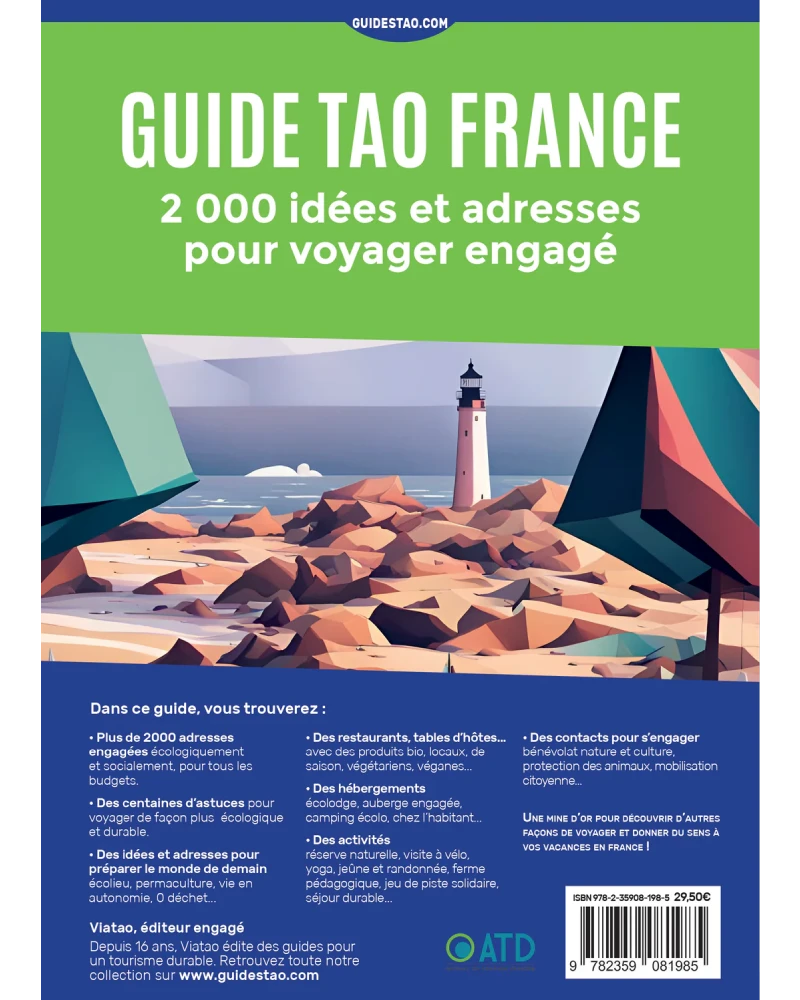 Guide touristique France : idées et adresses pour voyager engagé
