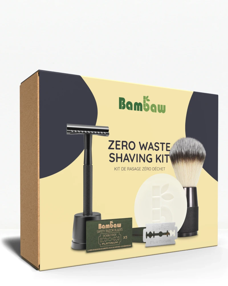 Kit rasage durable comme idée cadeau de Noël responsable