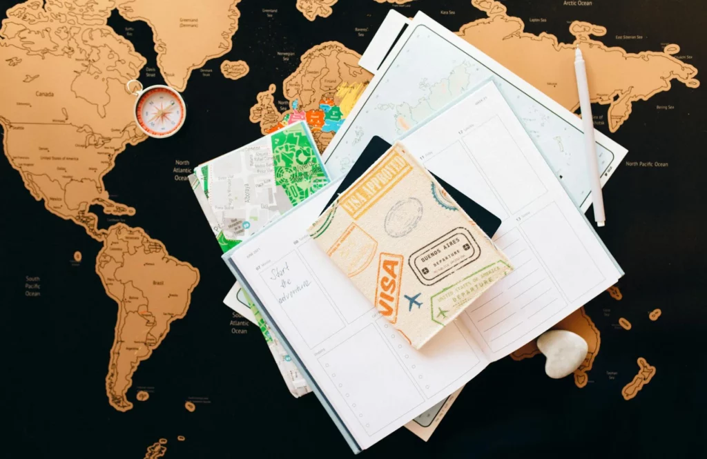 Documents et itinéraires de ses vacances durables