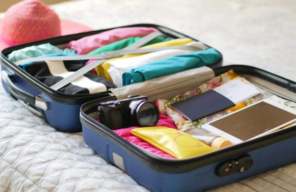 Valise légère pour des vacances durables