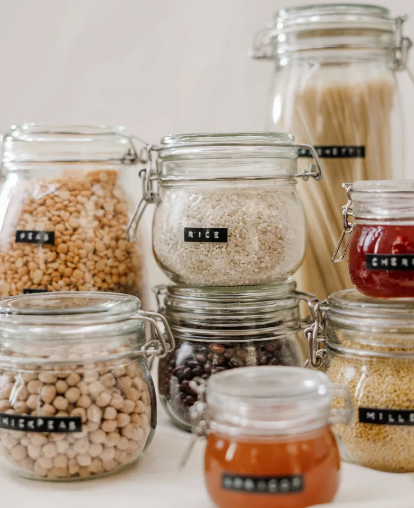 Contenants zéro déchet pour la cuisine
